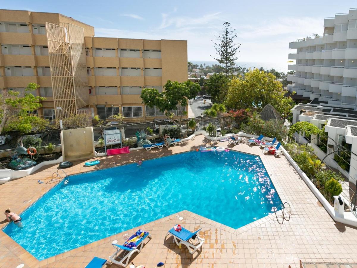 101 Bright, Pool View And Air Conditioning Apartment Playa de las Americas  Ngoại thất bức ảnh
