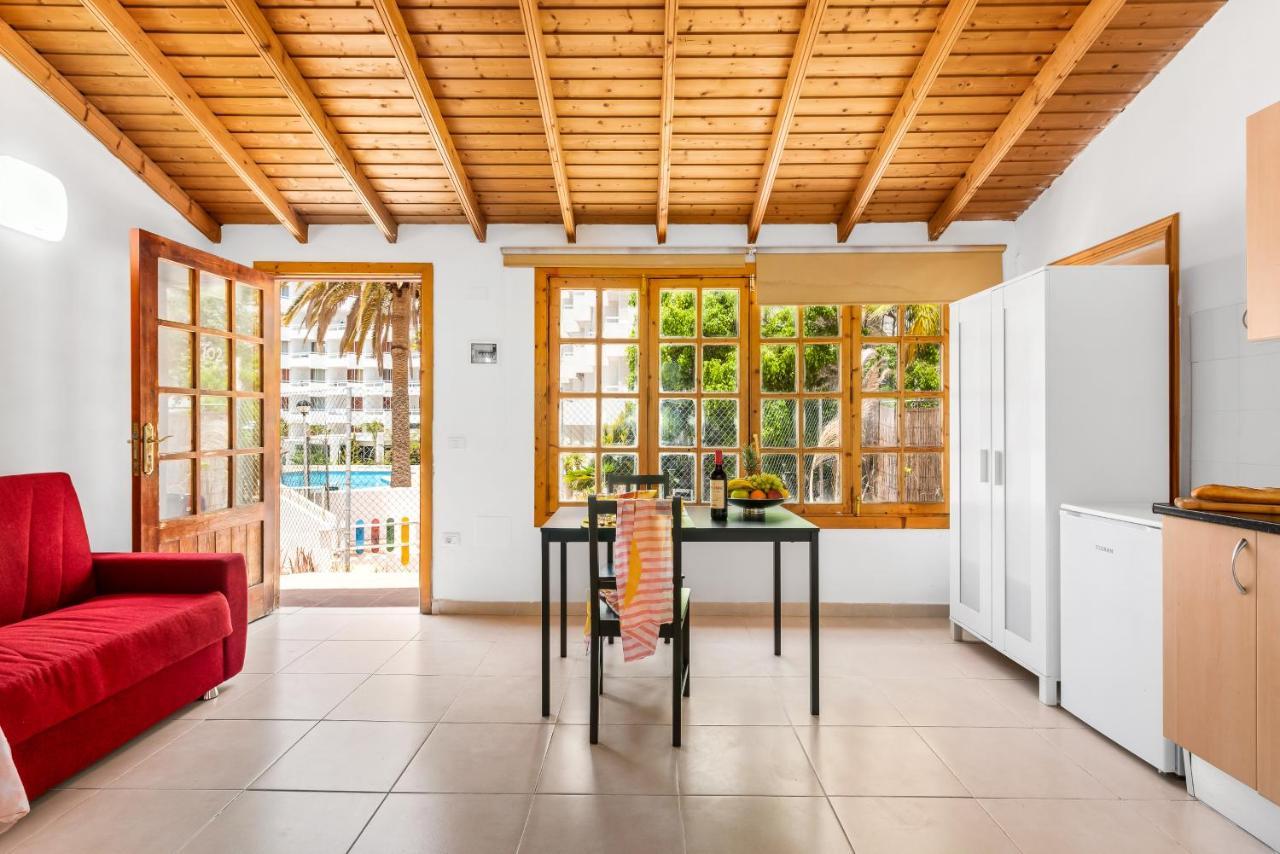 101 Bright, Pool View And Air Conditioning Apartment Playa de las Americas  Ngoại thất bức ảnh