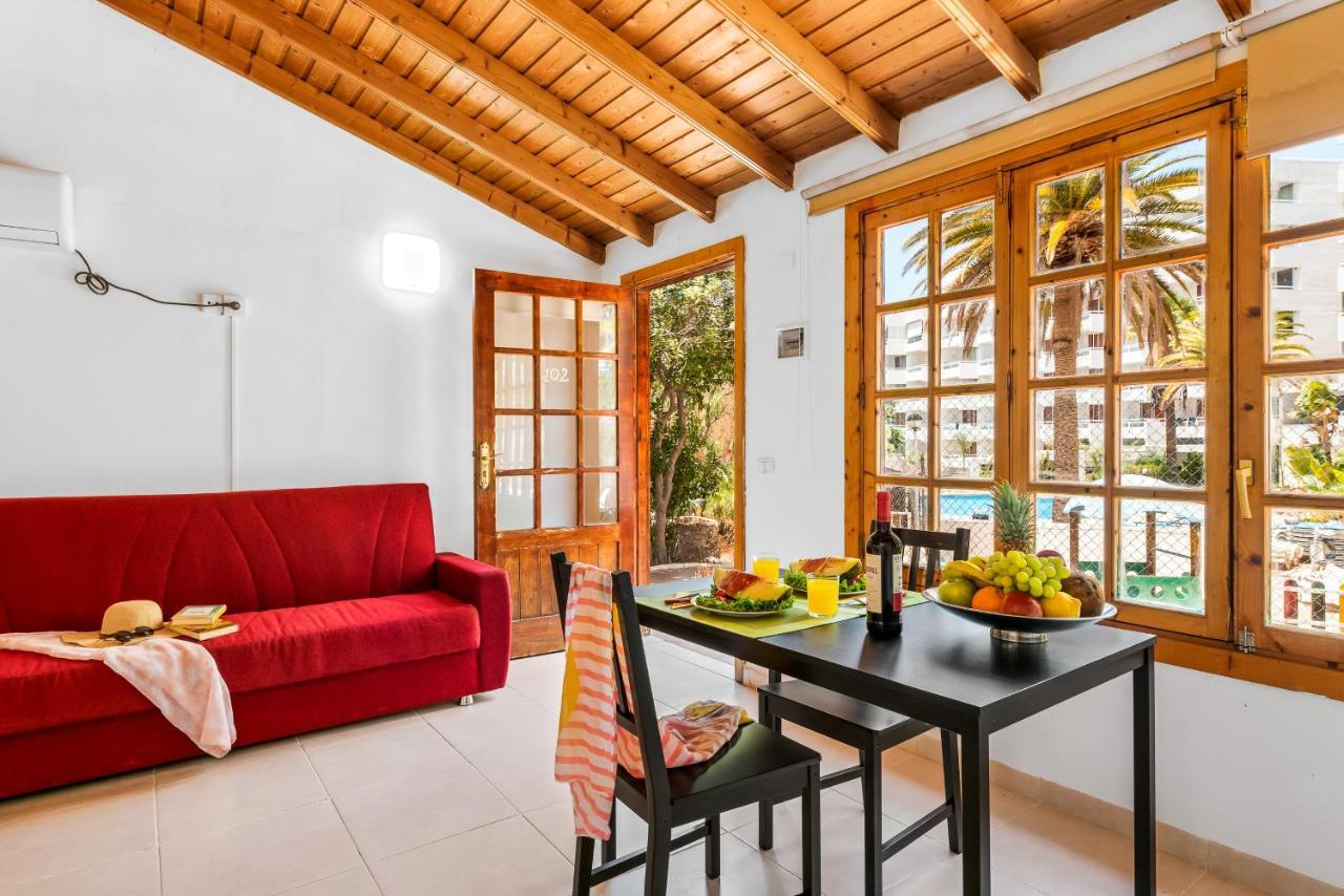 101 Bright, Pool View And Air Conditioning Apartment Playa de las Americas  Ngoại thất bức ảnh